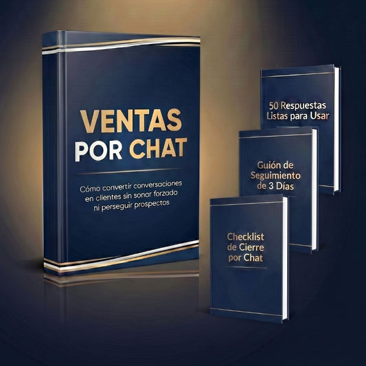 VENTAS POR CHAT | Convierte conversaciones en clientes sin sonar forzado ni perseguir prospectos
